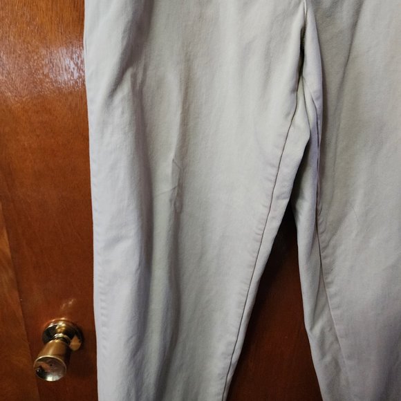 Men's 38x34 Natural Fit Tan L.L. Bean Double L Flannel Lined Jeans - Picture 7 of 10